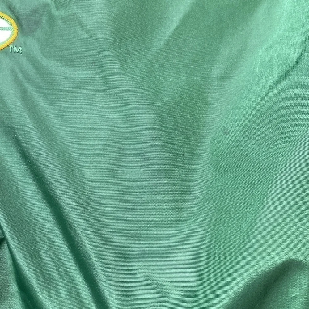 Vintage Nike Reversible Green Bay Packers Pullover Jacket Size Medium